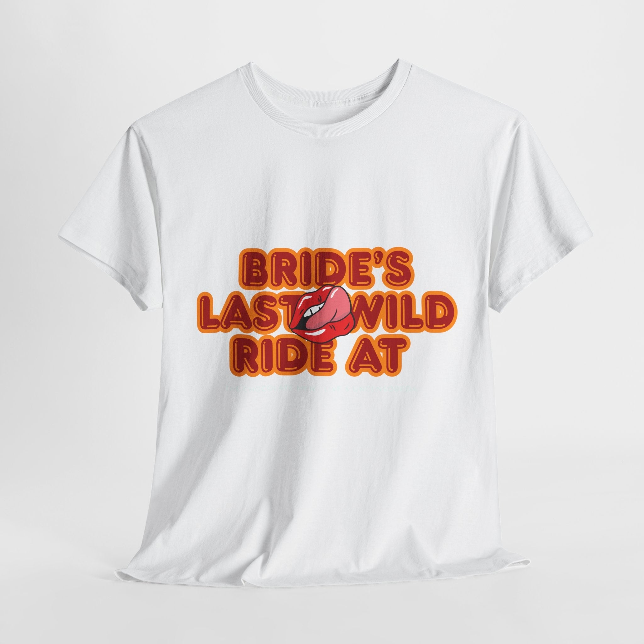 Bride's Last Wild Ride Unisex Heavy Cotton Tee - The Chocolate Men UK