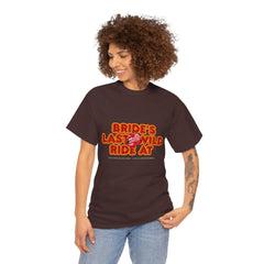 Bride's Last Wild Ride Unisex Heavy Cotton Tee - The Chocolate Men UK