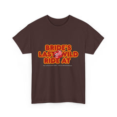Bride's Last Wild Ride Unisex Heavy Cotton Tee - The Chocolate Men UK
