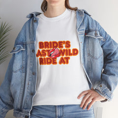 Bride's Last Wild Ride Unisex Heavy Cotton Tee - The Chocolate Men UK