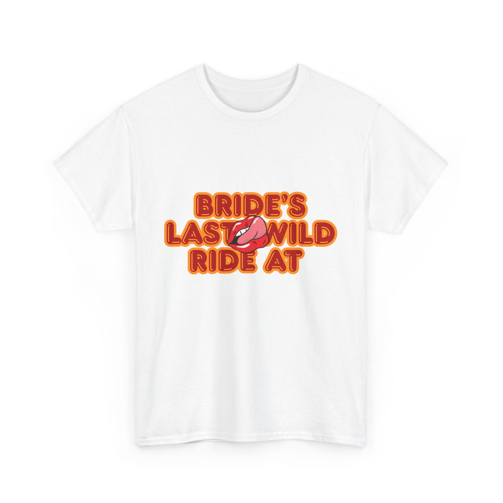 Bride's Last Wild Ride Unisex Heavy Cotton Tee - The Chocolate Men UK
