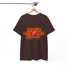Bride's Last Wild Ride Unisex Heavy Cotton Tee - The Chocolate Men UK