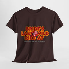 Bride's Last Wild Ride Unisex Heavy Cotton Tee - The Chocolate Men UK