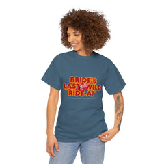 Bride's Last Wild Ride Unisex Heavy Cotton Tee - The Chocolate Men UK