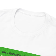 Dare to Experience Unisex Heavy Cotton Tee - The Chocolate Men Graphic Tee - The Chocolate Men UK