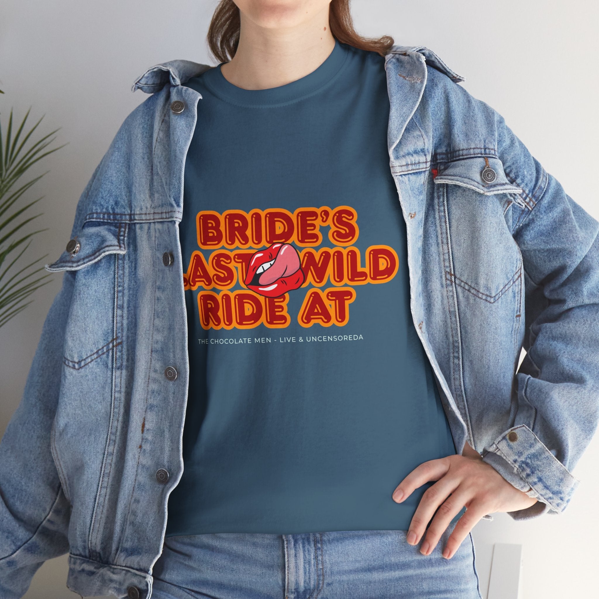 Bride's Last Wild Ride Unisex Heavy Cotton Tee - The Chocolate Men UK