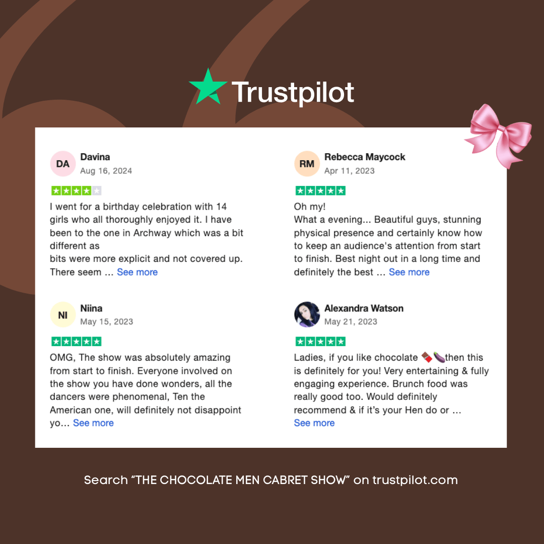 December 2025 - The Chocolate Men Show - Live & Uncensored - The Chocolate Men UK