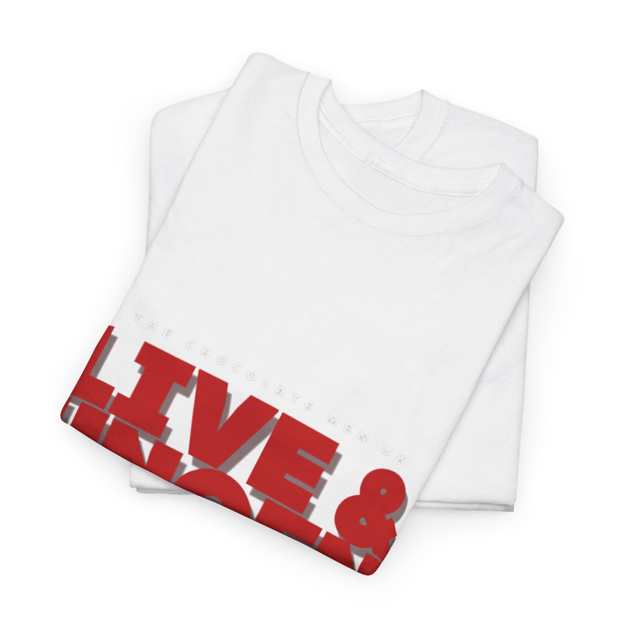 Live & Uncensored Unisex Heavy Cotton Tee - Bold Statement Shirt - The Chocolate Men UK