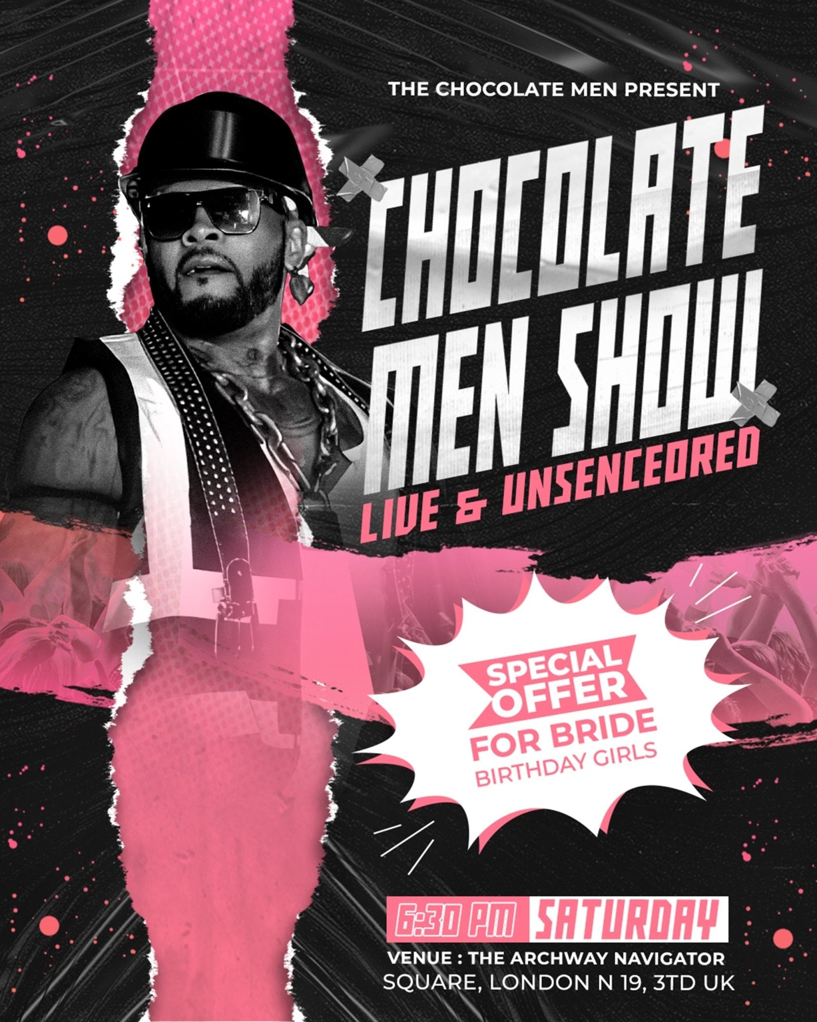 October 2025 - The Chocolate Men Show - Live & Uncensored - The Chocolate Men UK