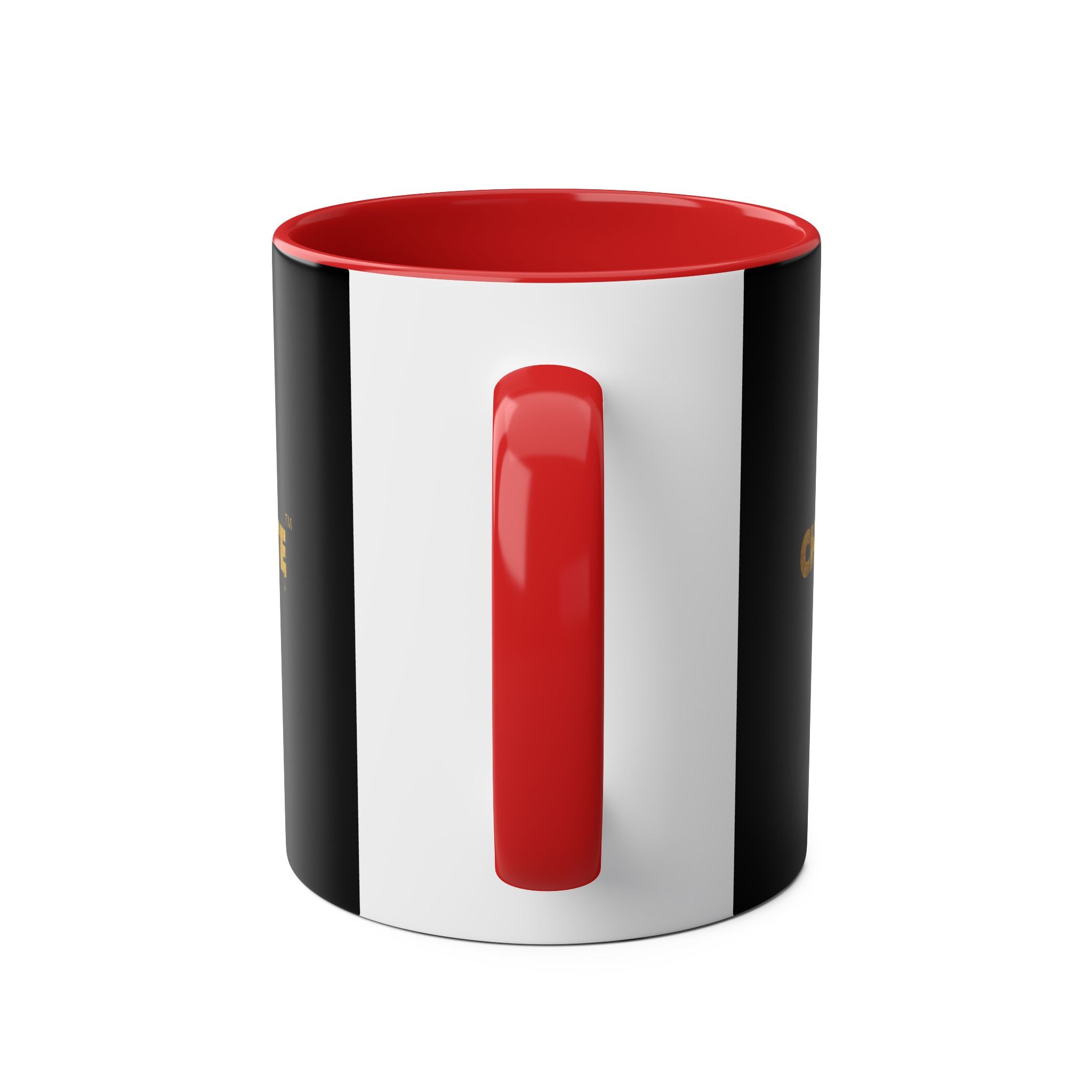 'The Chocolate Men Logo' Two - Tone Coffee Mug - 11oz - The Chocolate Men UK